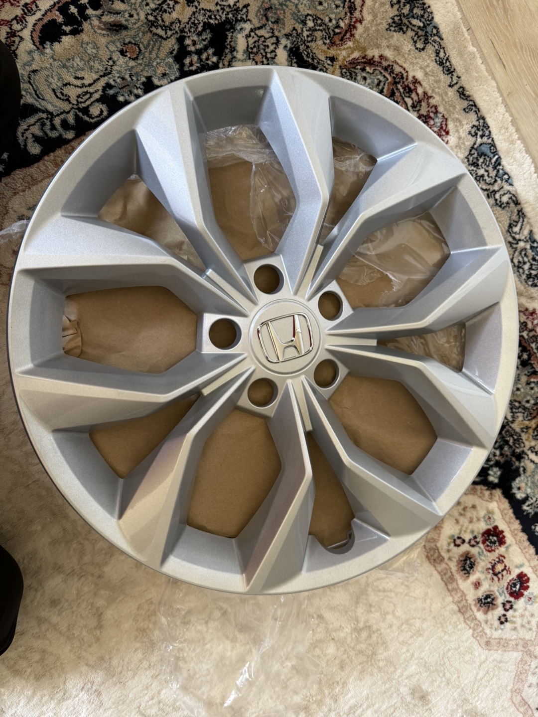 Honda Civic Wheel Covers - Silver - New