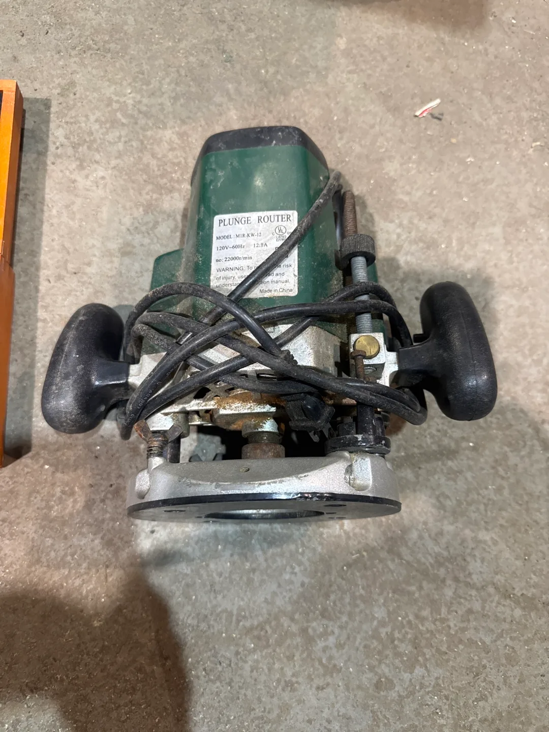 Mastercraft Plunge Router with Bit Set thumbnail