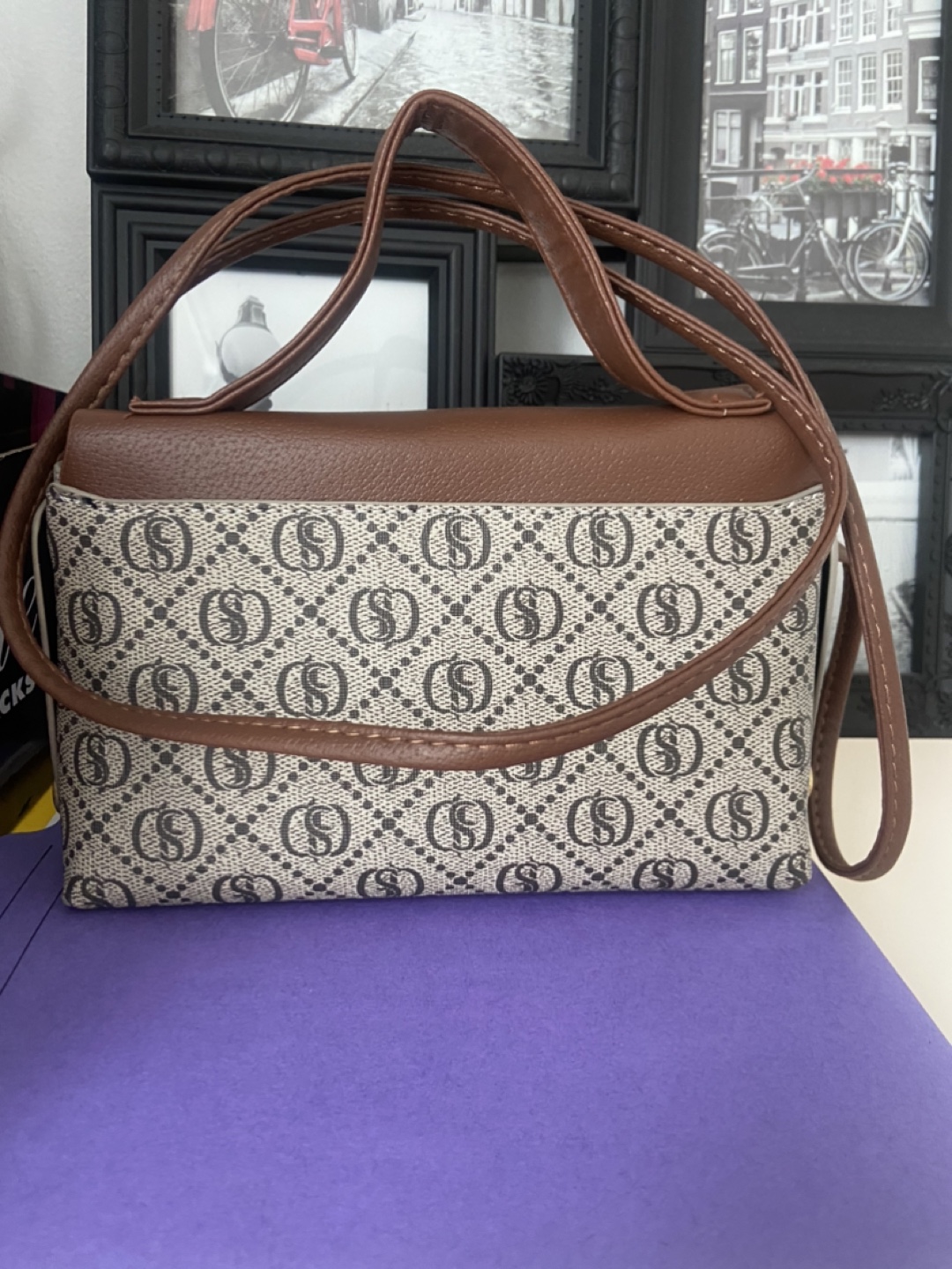 Gudisha Brown and Beige Crossbody Bag - photo 3