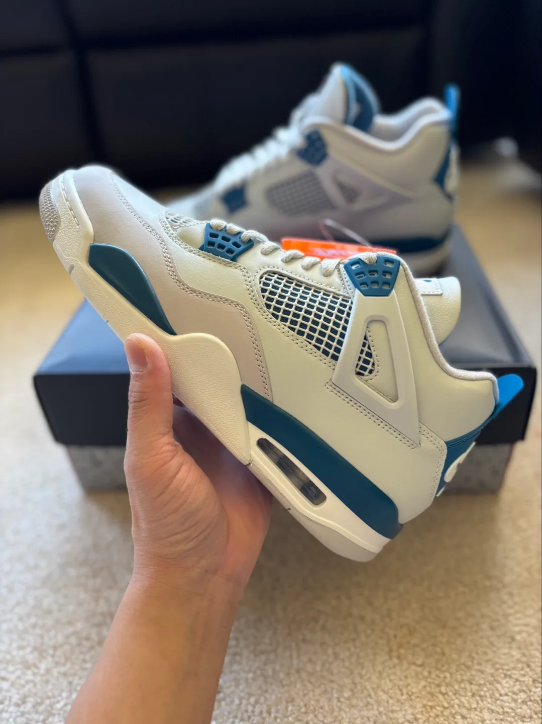 Air Jordan 4 Retro 'Military Blue' Size 10 thumbnail