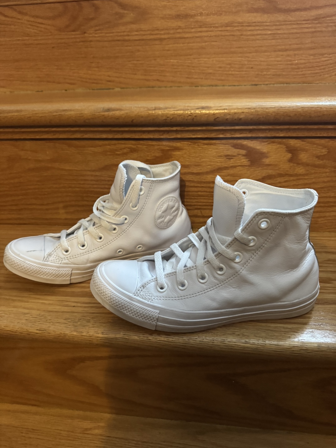 Converse Leather High Top Sneakers - photo 2
