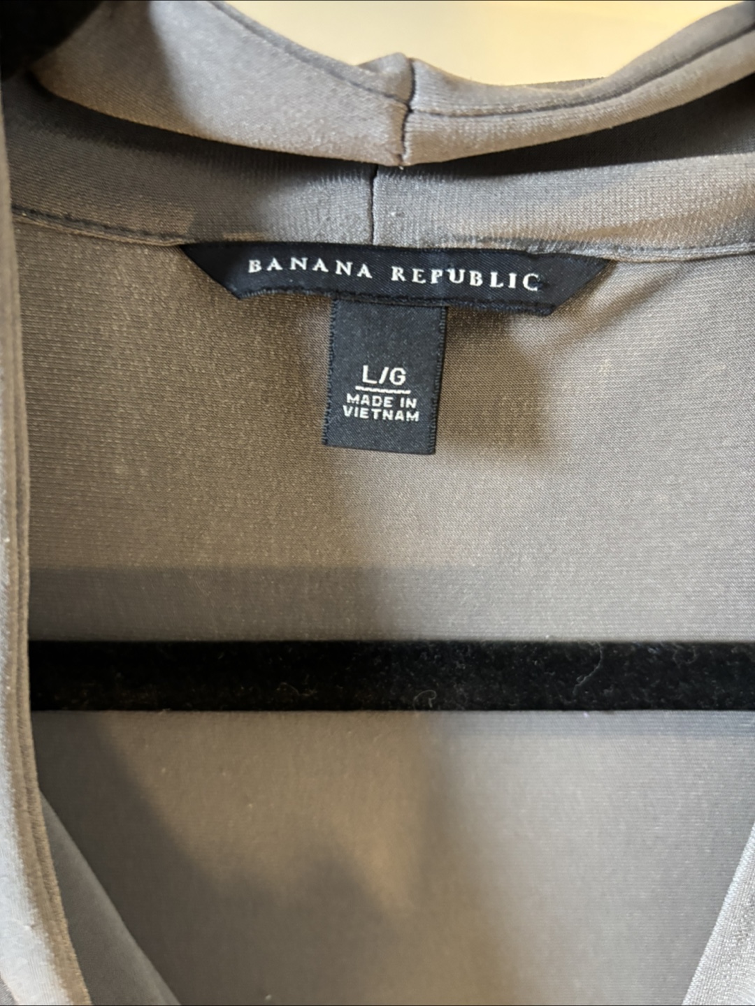 Banana Republic Grey Sleeveless Top - Size L/G - photo 2