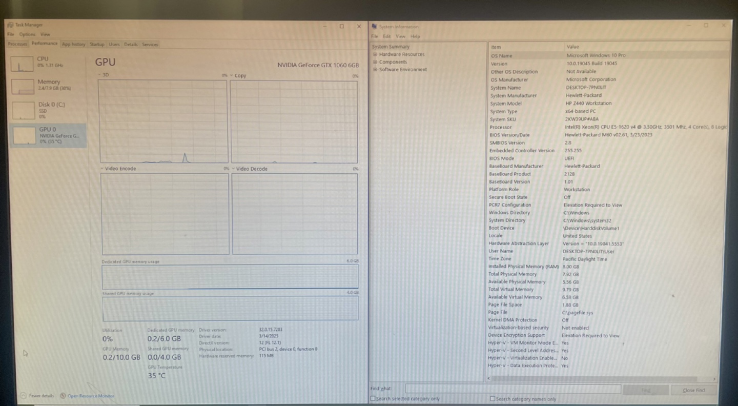 ~i7 1080P Gaming Computer with ROG GTX 1060 - photo 4