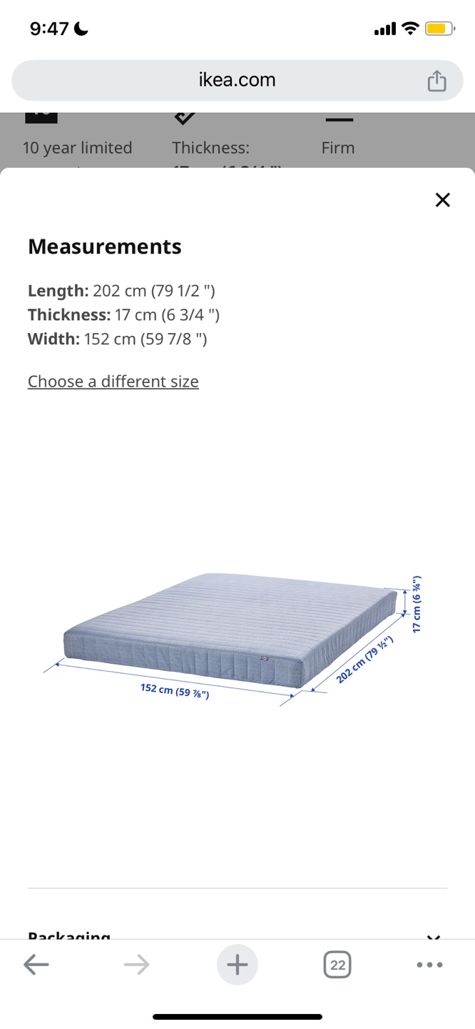 VADSO queen mattress - photo 2