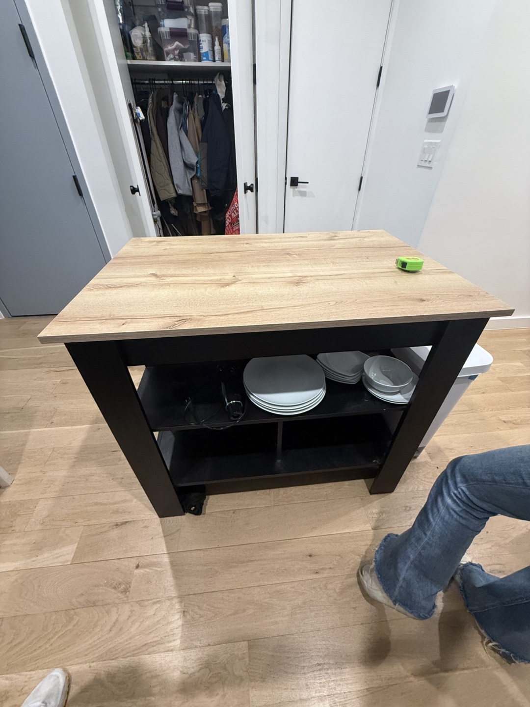 Kitchen Island Cart with Storage
