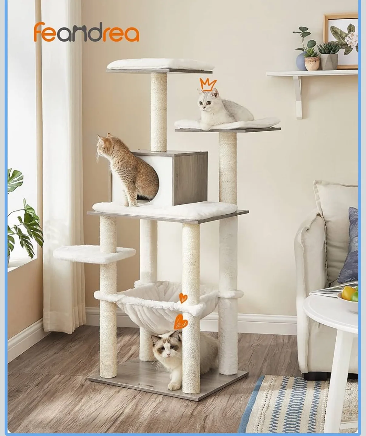Feandrea Cat Tree Condo thumbnail