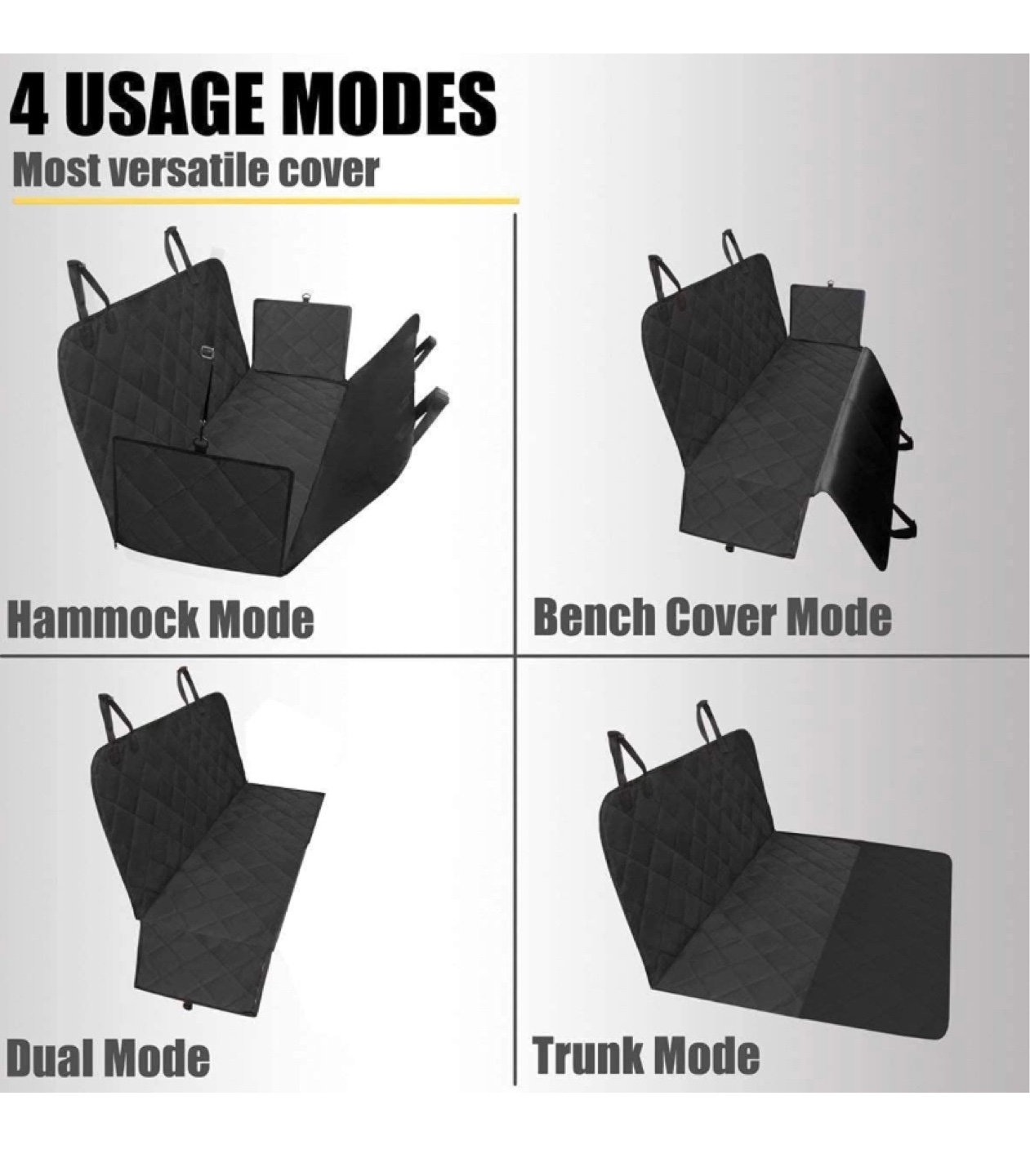 HoneyGauridan pet seat cover for vehicles - photo 4
