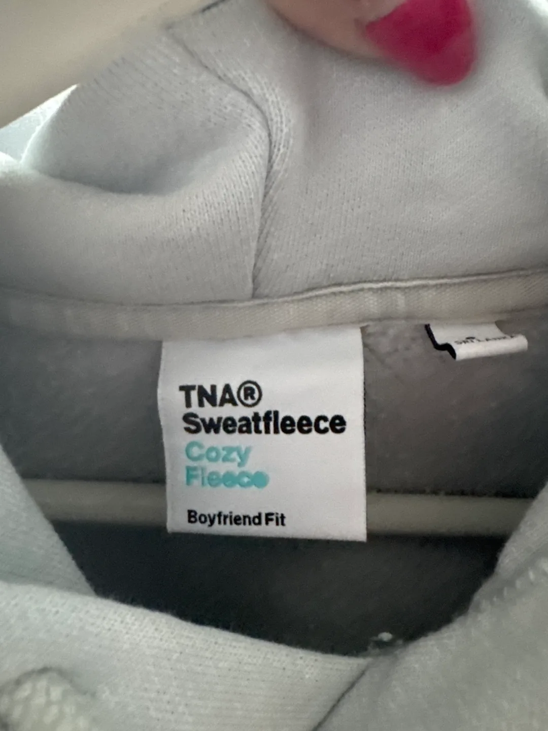 TNA Cozy Fleece Boyfriend Fit Hoodie image indicator(2)
