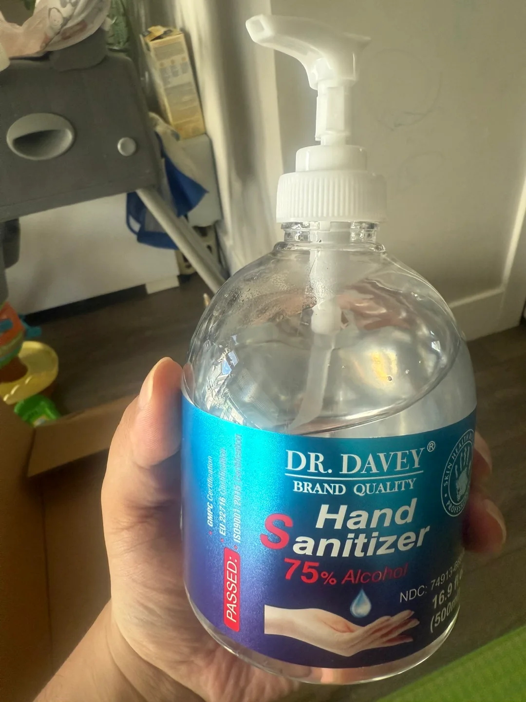 Bulk Hand Sanitizer - 20 Bottles, 500ml Each thumbnail