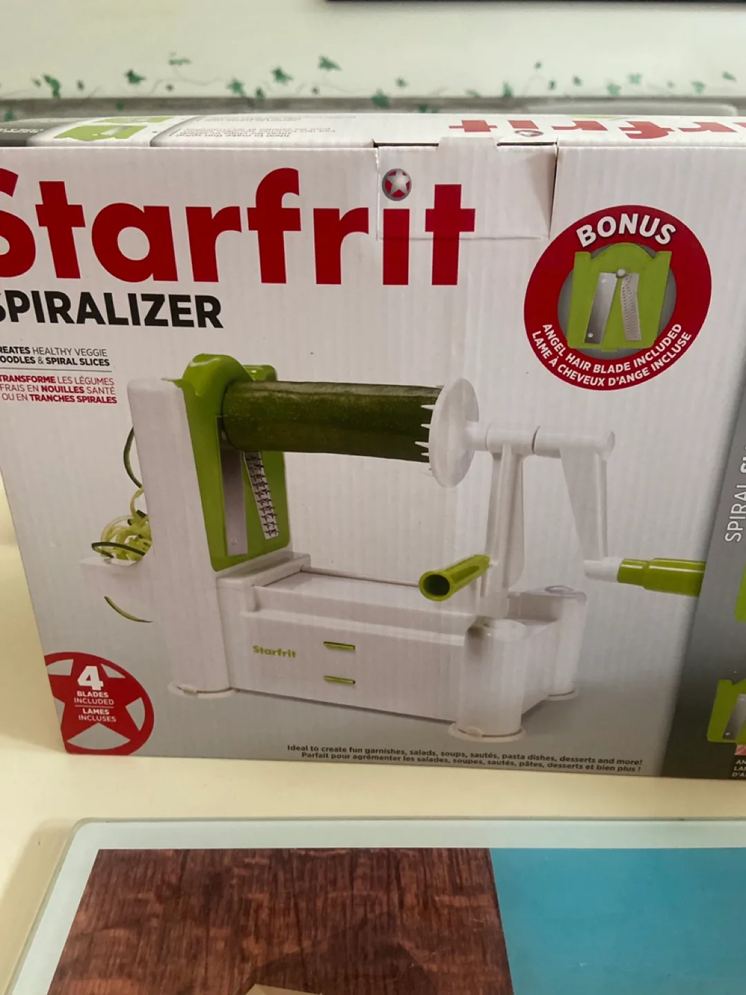 Starfrit Spiralizer Vegetable Slicer image indicator(2)