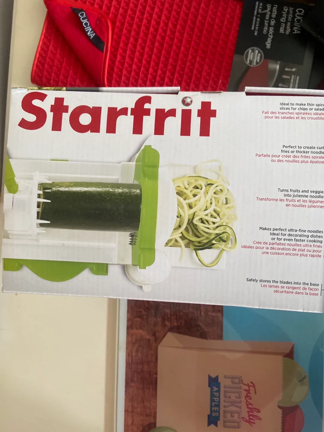 Starfrit Spiralizer Vegetable Slicer image indicator(3)