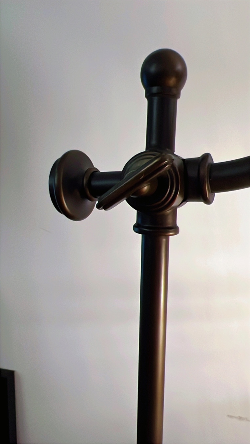 Industrial Style Desk Lamp with Rope Shade - photo 4