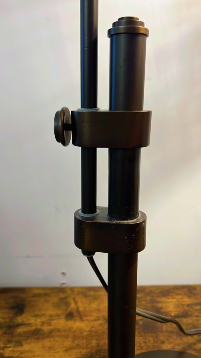 Industrial Style Desk Lamp with Rope Shade - photo 5