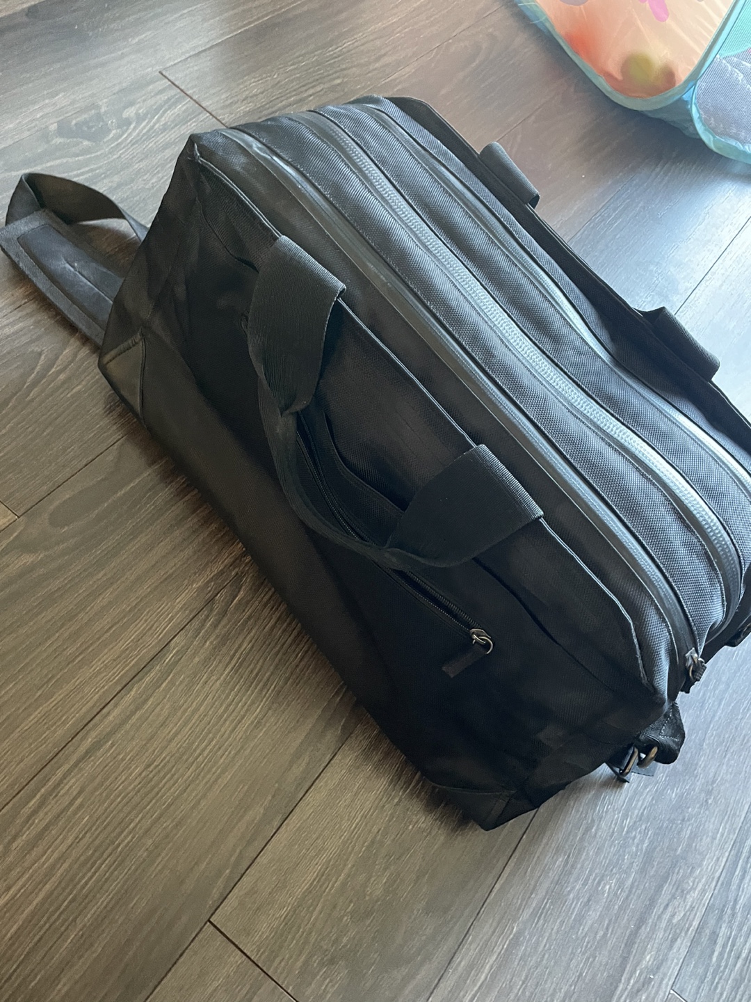 PAKT One Black Travel Duffle Bag