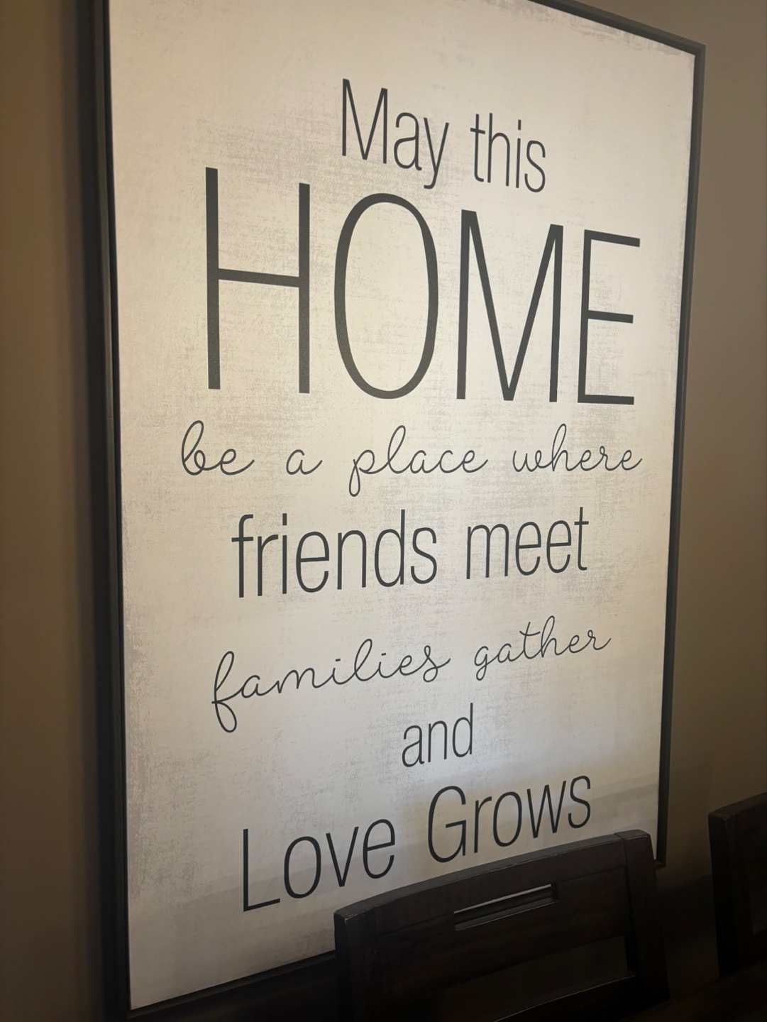 Large Home Decor Wall Art - Friends Meet, Families Gather - photo 3