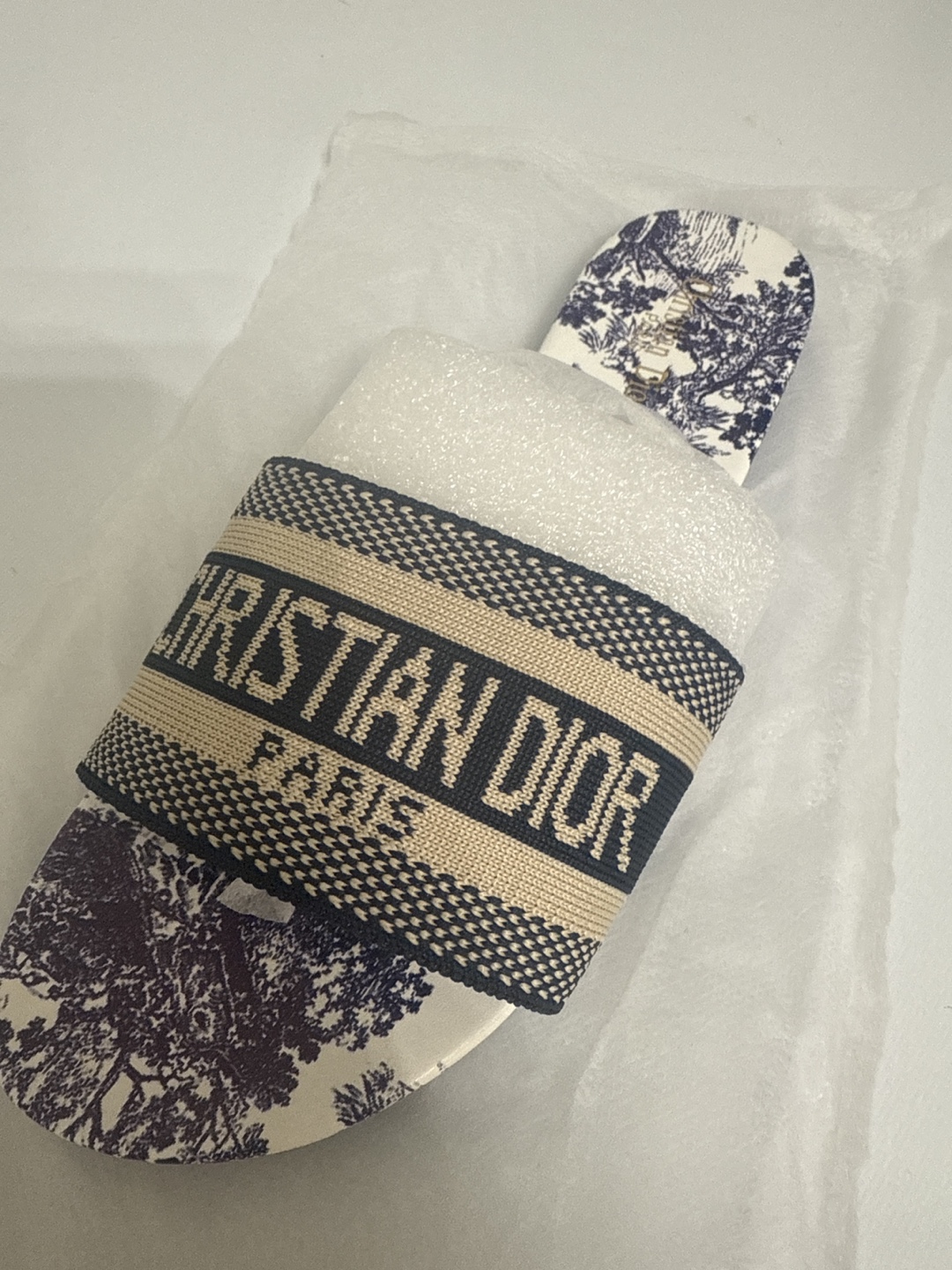 Christian Dior Paris Slides Size 37 /7 women