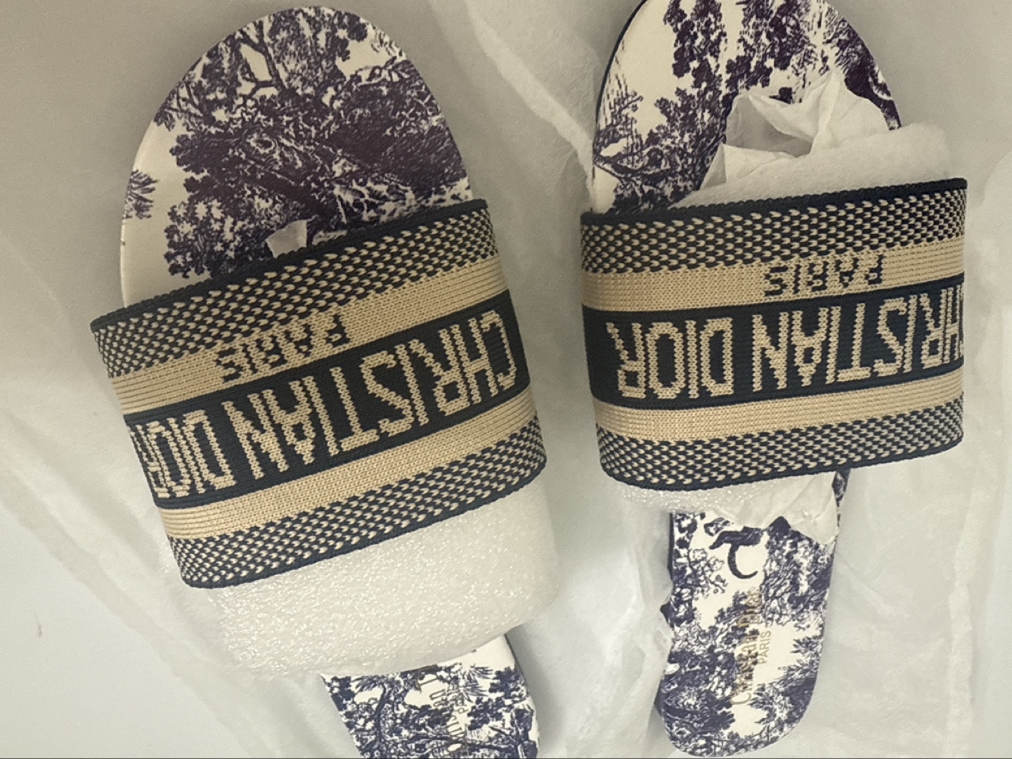 Christian Dior Paris Slides Size 37 /7 women - photo 2