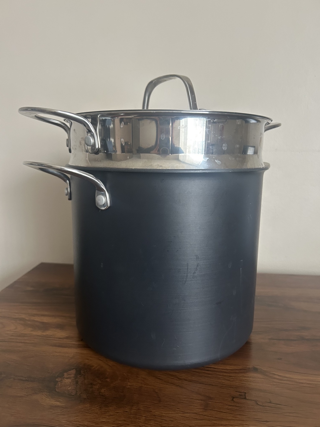 Lagostina Pot with Lid and Steamer