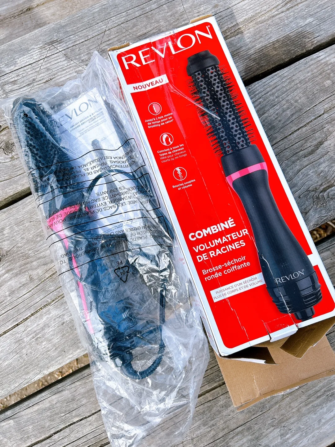 Revlon Volumizing Hot Air Brush - curler, volumizer, dryer