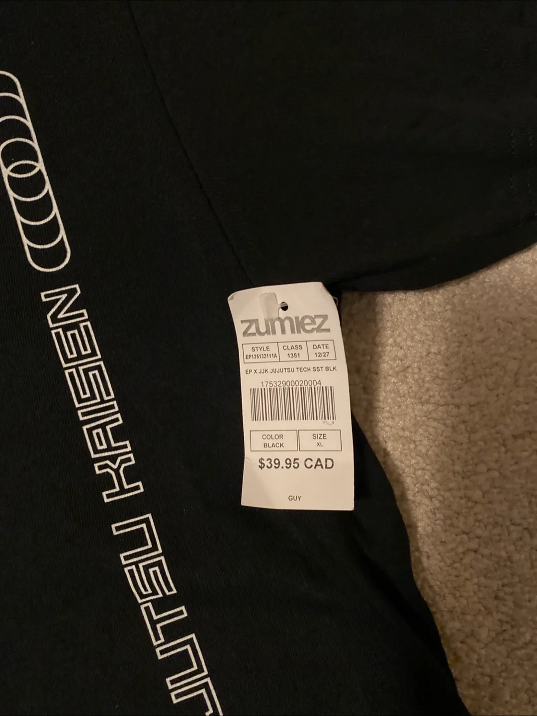 Jujustu Kaisen Graphic Tee - Size XL image indicator(3)