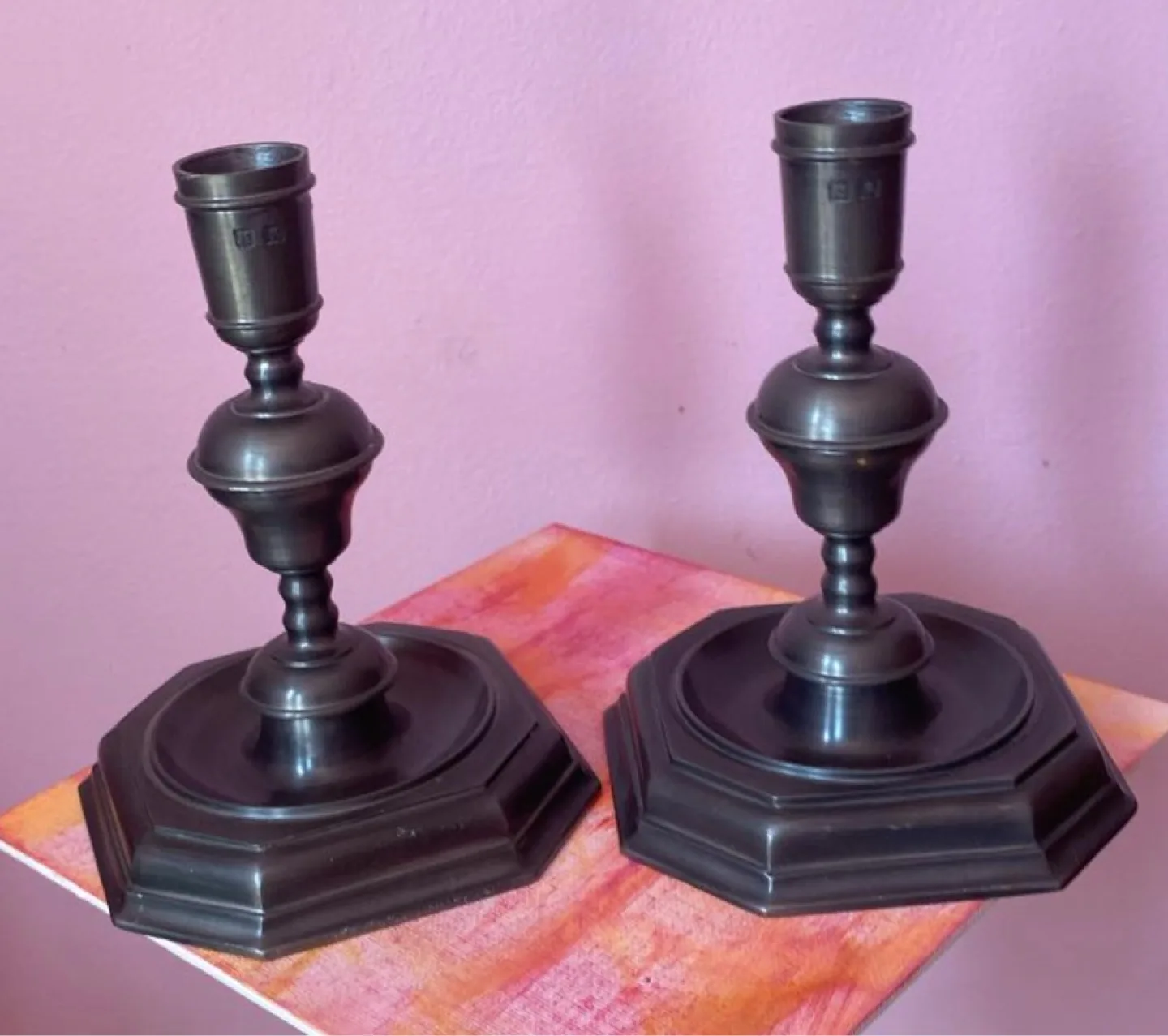Pair of Candlestick holders thumbnail