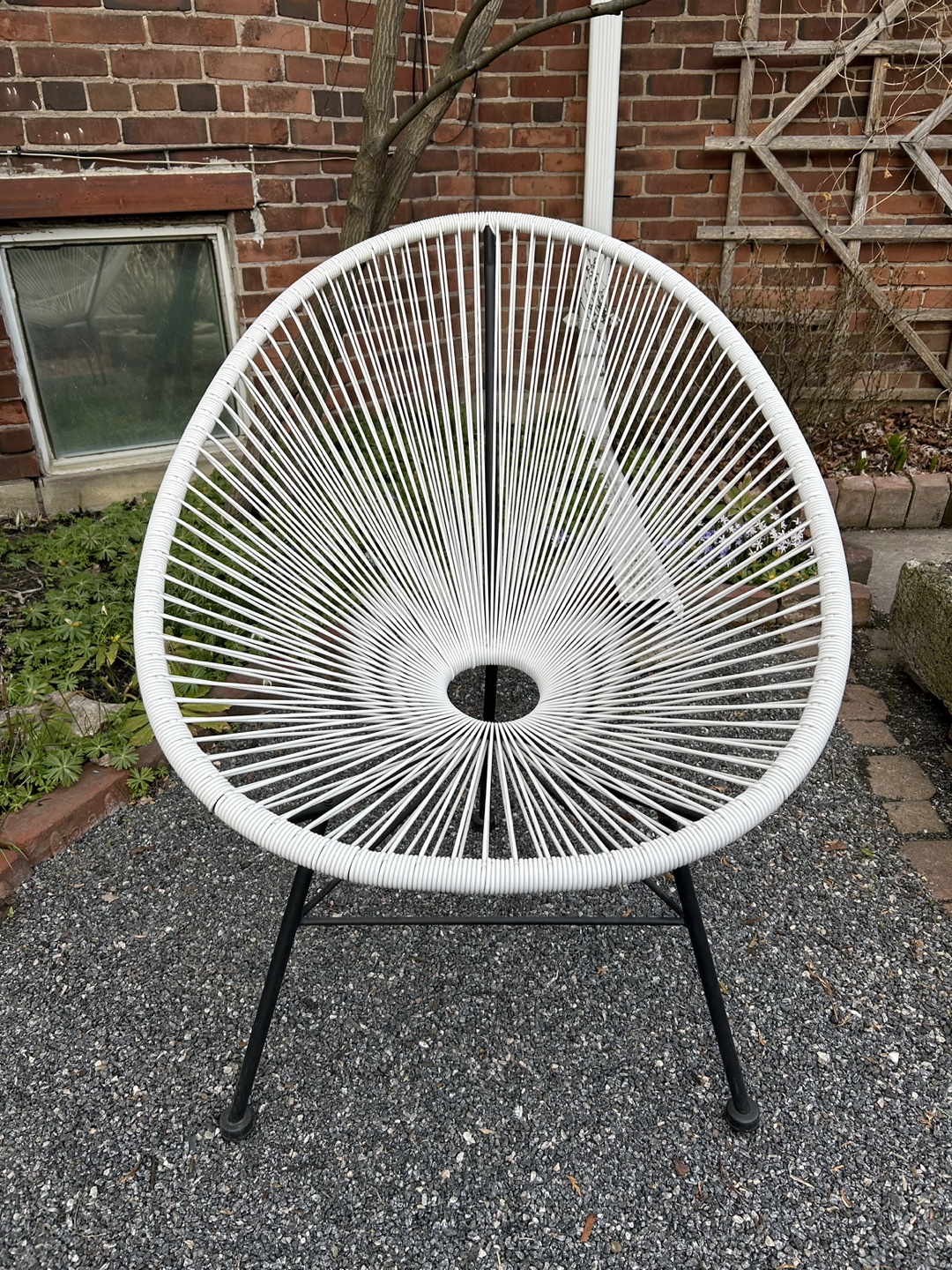 White Acapulco patio chair - photo 2