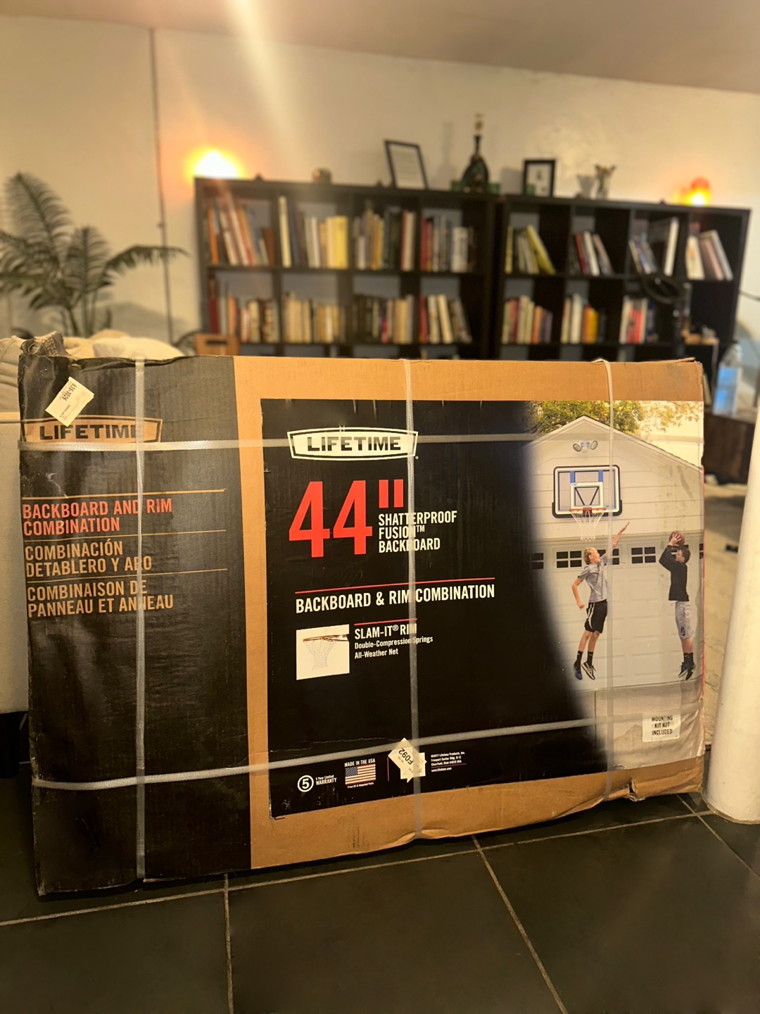 Lifetime 44" Slam-It Basketball Backboard - photo 2