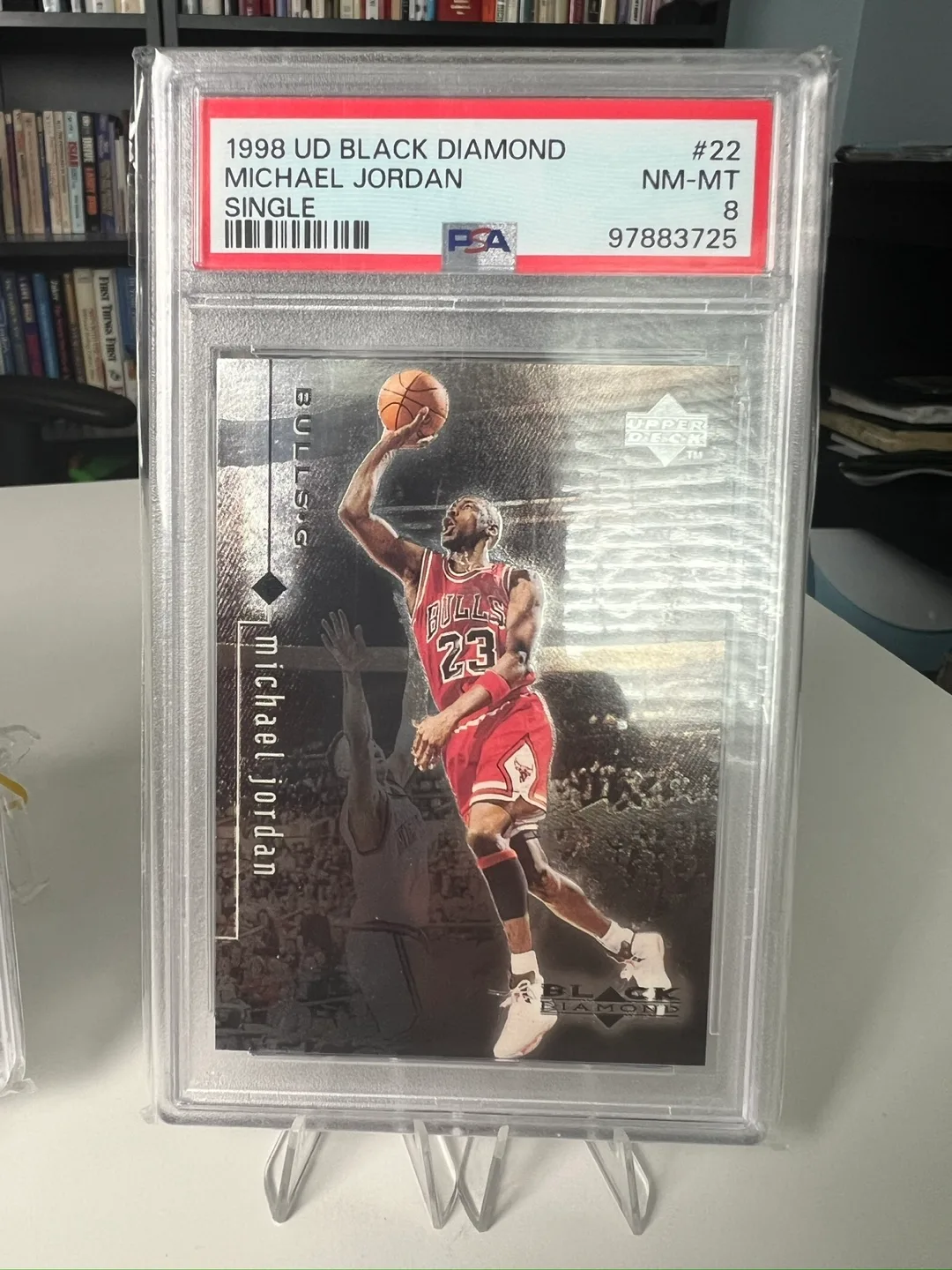 1998 UD Black Diamond Michael Jordan PSA Graded image indicator(4)