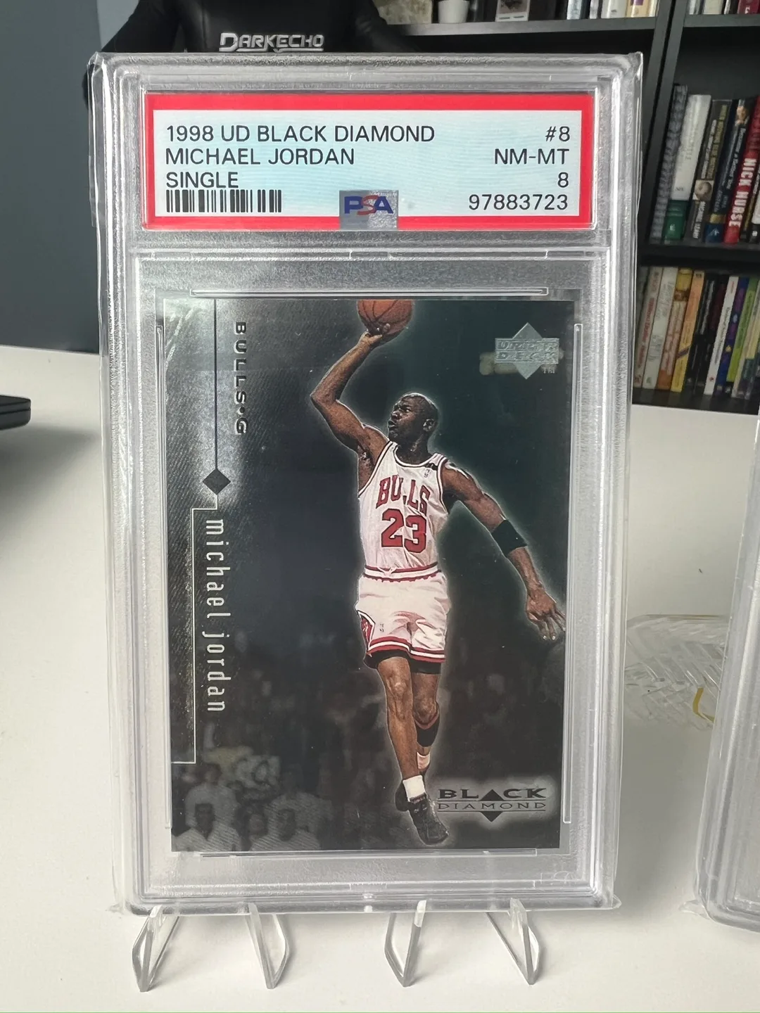1998 UD Black Diamond Michael Jordan PSA Graded image indicator(2)