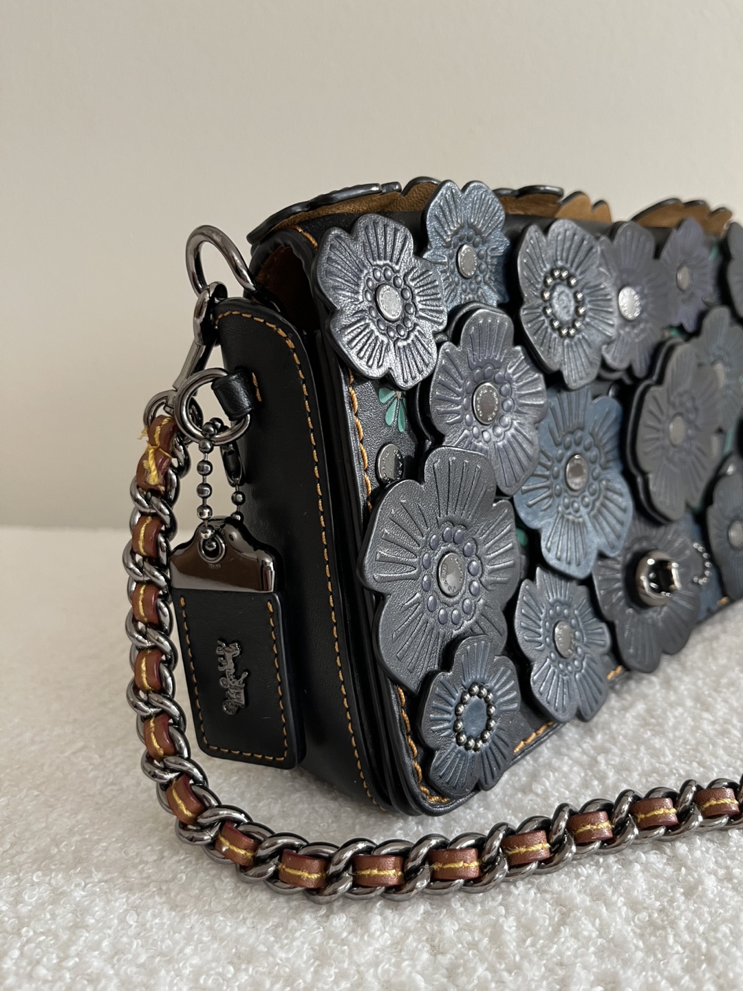 Coach Floral Leather Crossbody Bag - photo 2