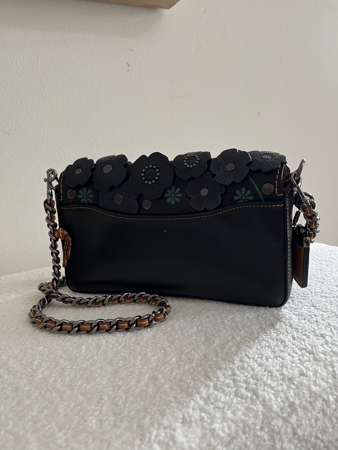 Coach Floral Leather Crossbody Bag - photo 3