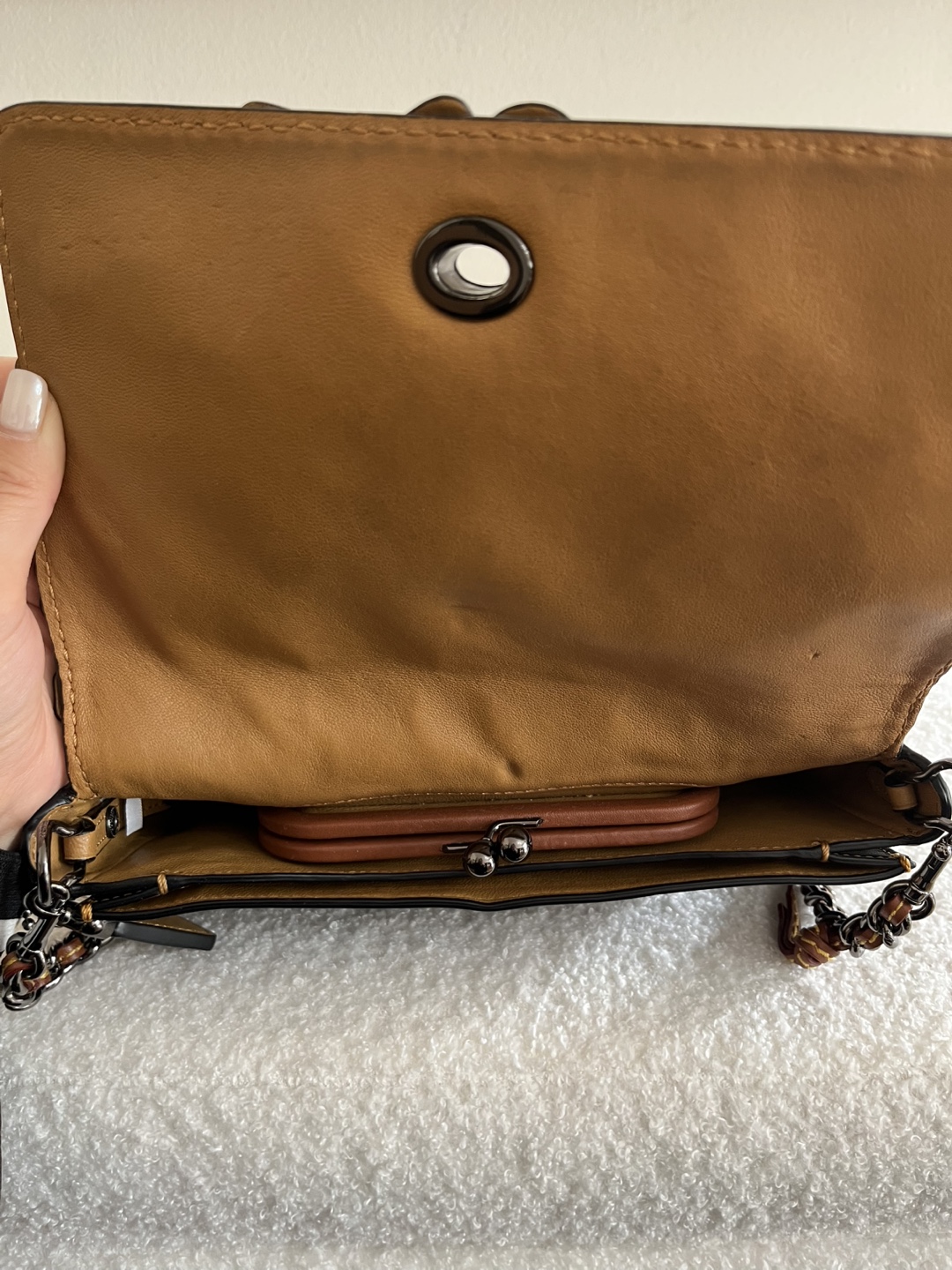 Coach Floral Leather Crossbody Bag - photo 4