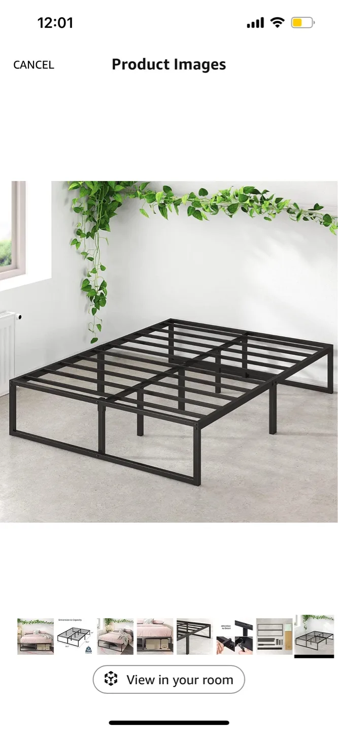Best Queen Size Metal Platform Bed Frame - Modern Style image indicator(3)