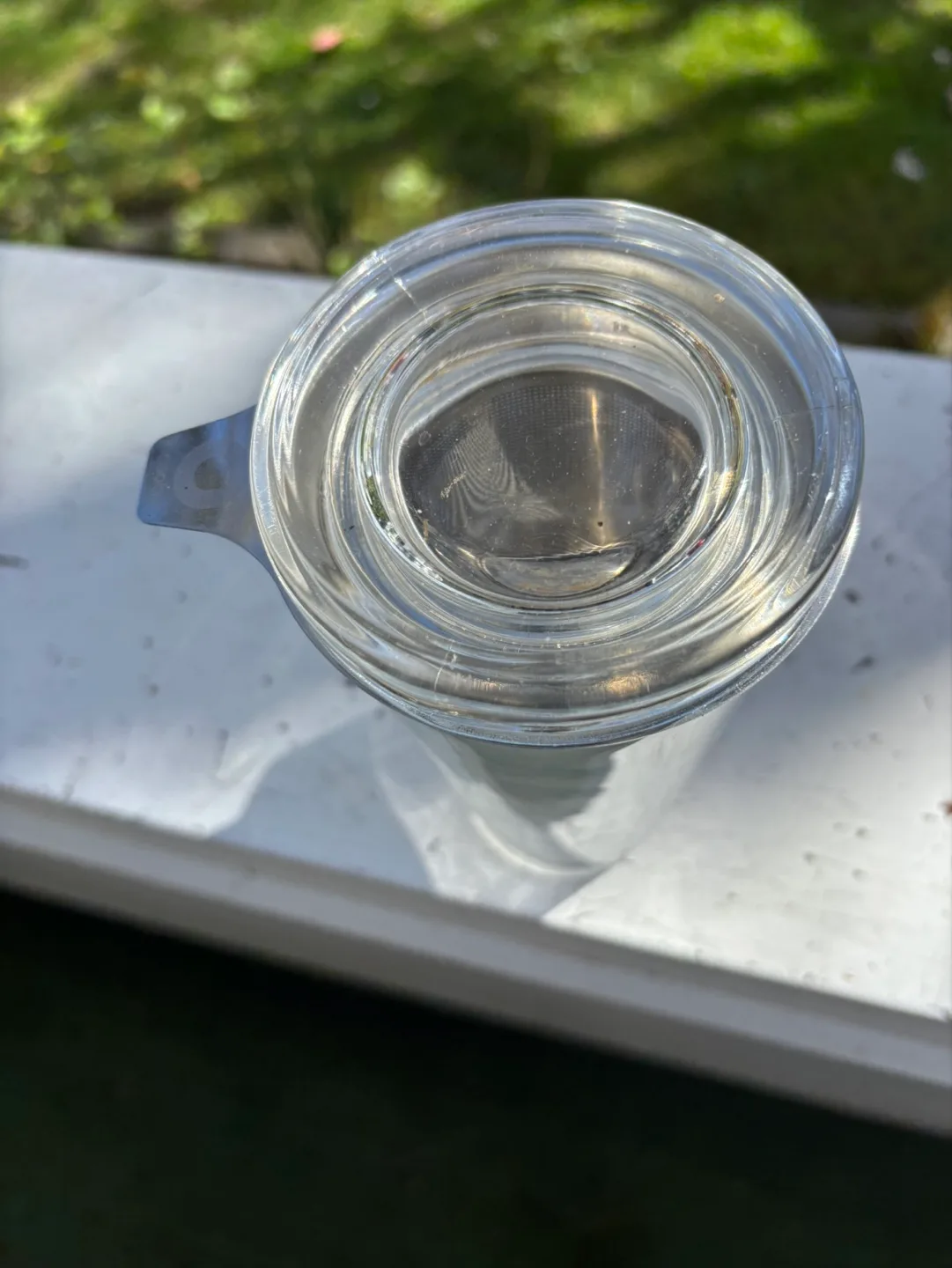 Glass Tea Infuser with Stainless Steel Filter image indicator(2)