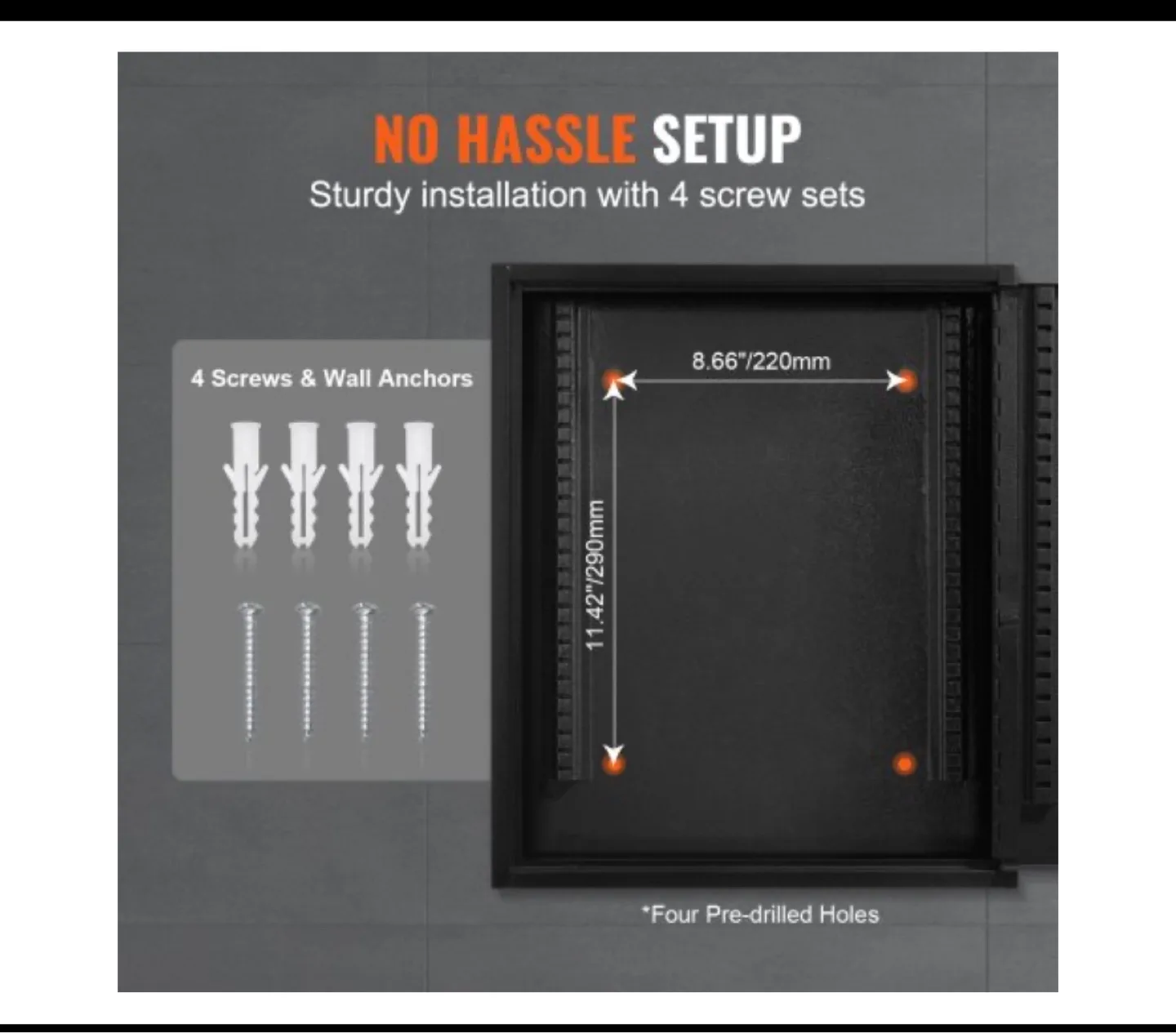 VEVOR 100-Position Key Cabinet with Secure Lock image indicator(6)