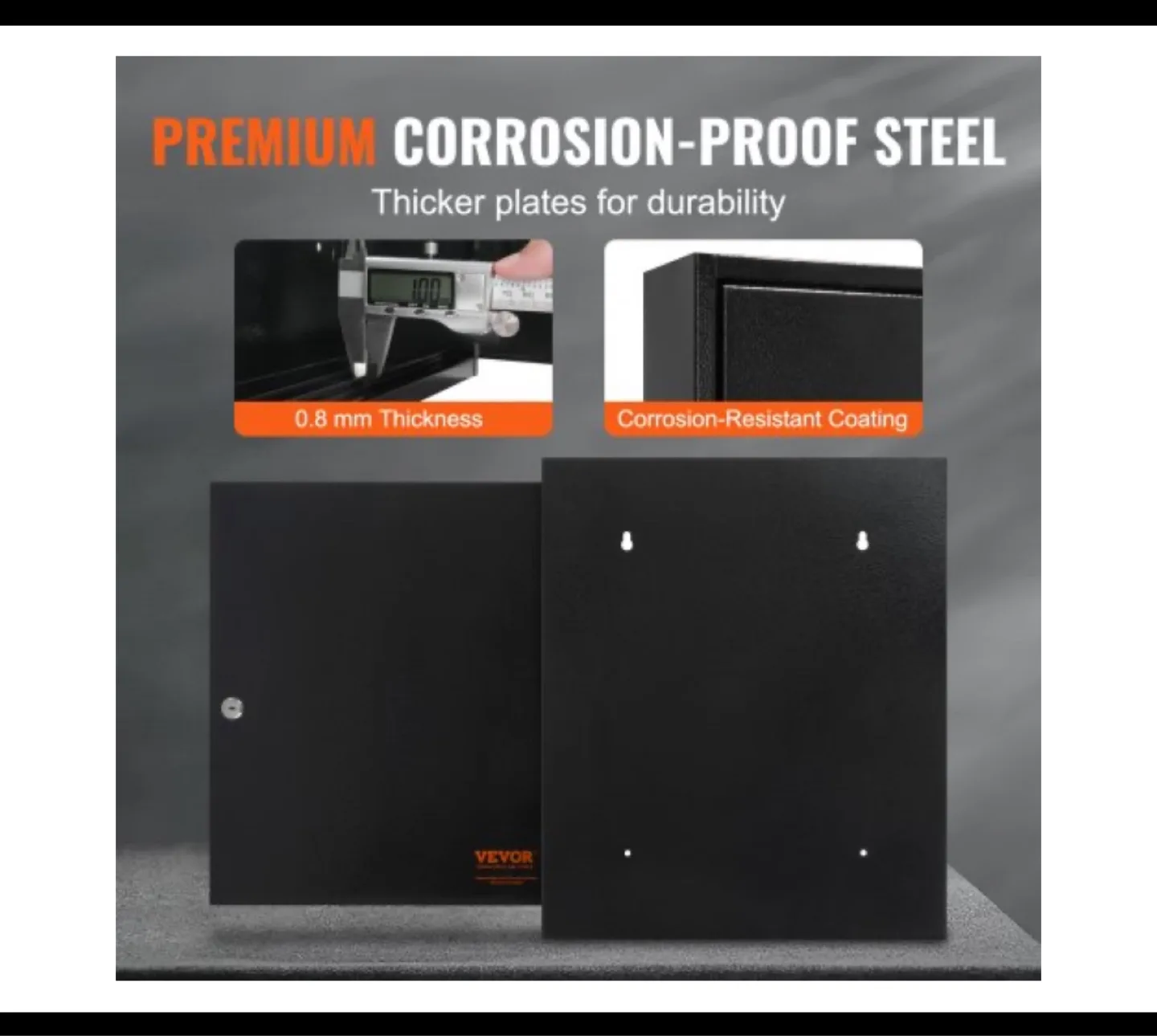 VEVOR 100-Position Key Cabinet with Secure Lock image indicator(4)