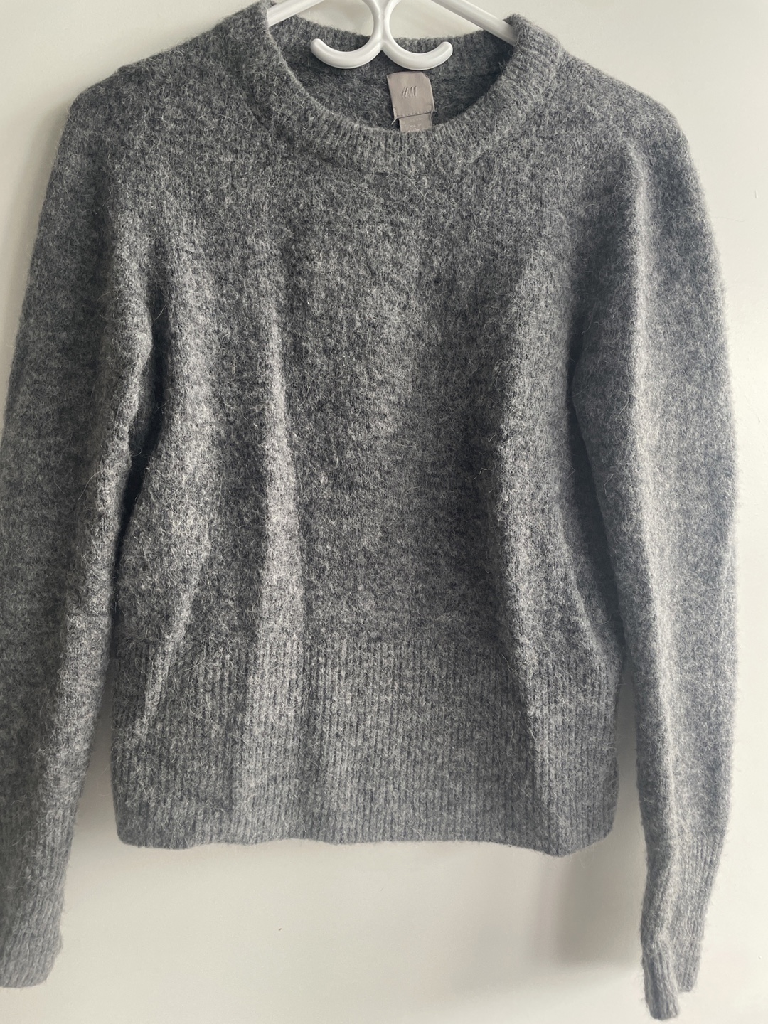 Grey H&M Wool Blend Sweater - Size XS