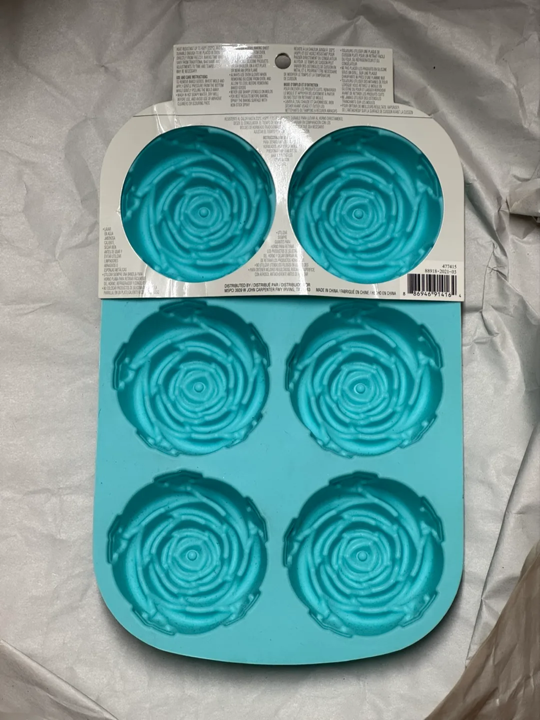 Celebrate It Silicone Rose Treat Mold image indicator(2)