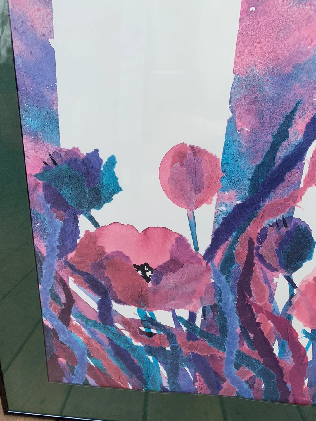 Framed Poppy Print by Henry Howells image indicator(5)