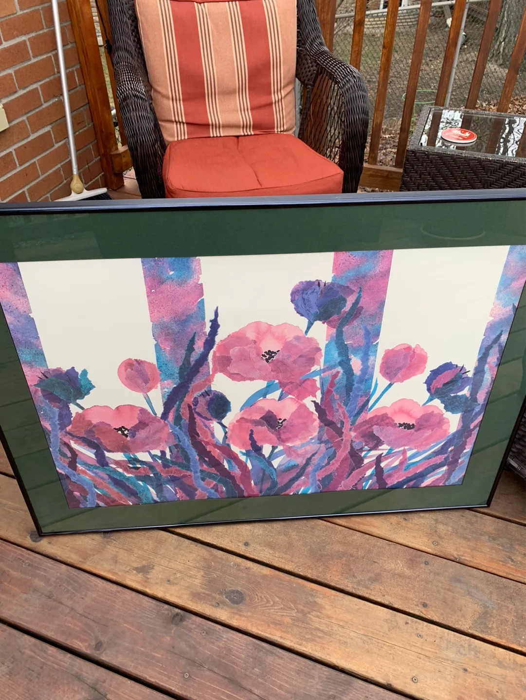 Framed Poppy Print by Henry Howells image indicator(2)