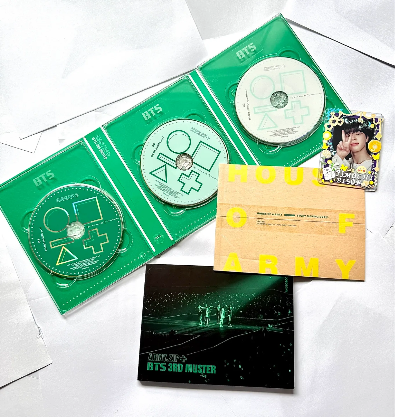 BTS 3rd Muster ARMY.ZIP+ DVD image indicator(2)