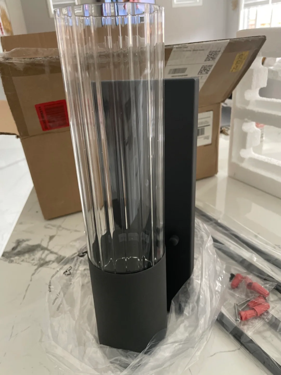 Beionxii One-Light Wall Sconce - Sand Textured Black (2 Pack) image indicator(5)