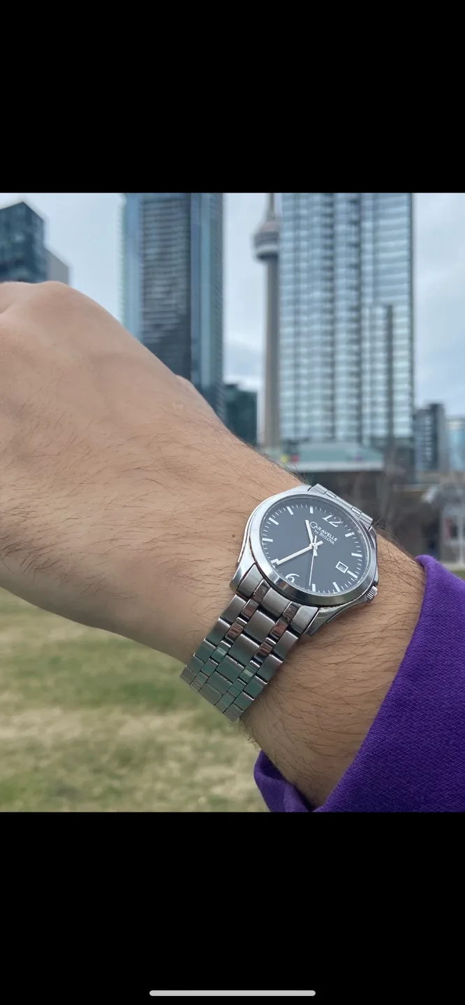 Men's  Bulova Stainless Steel Watch thumbnail