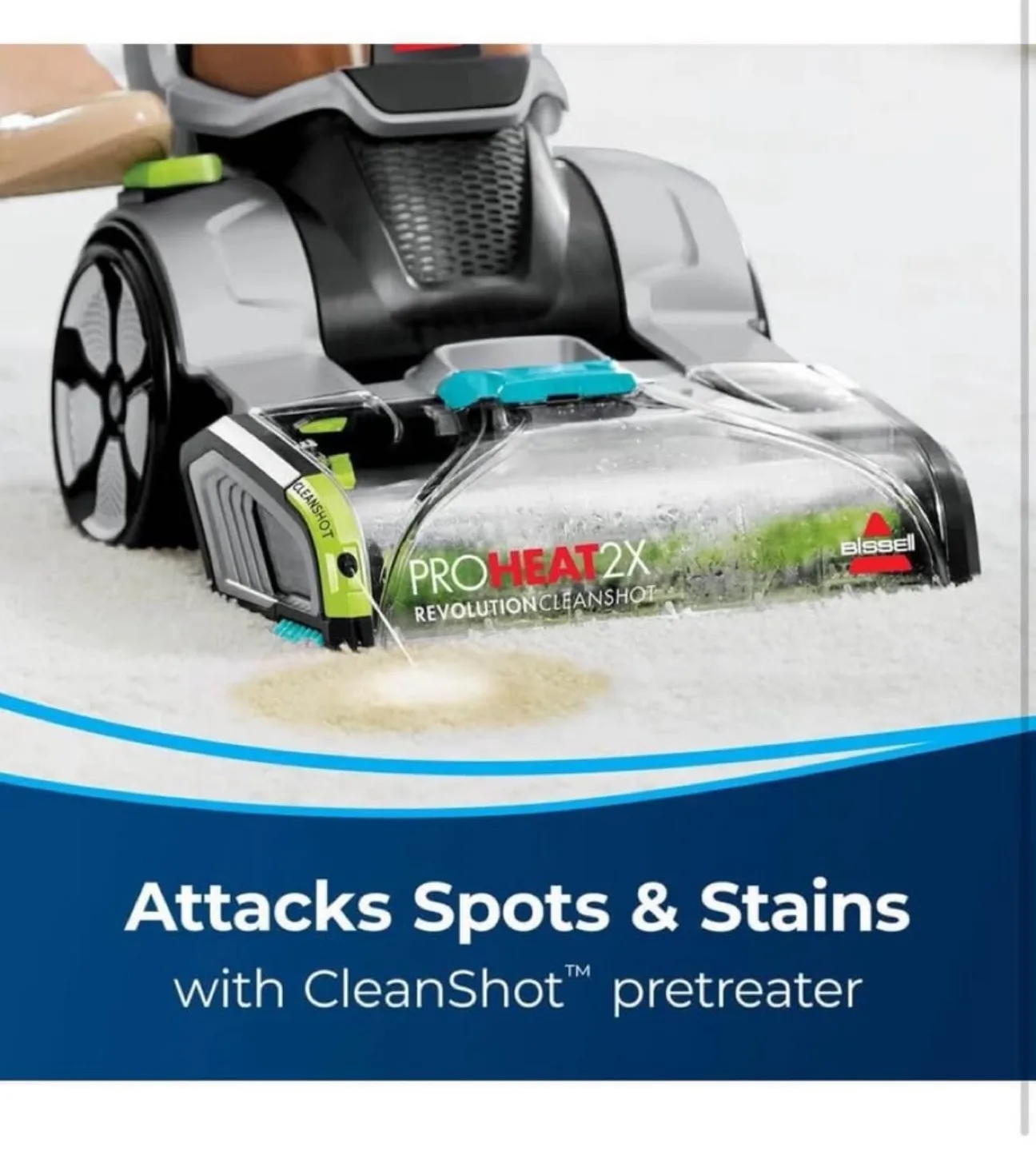 Bissell ProHeat 2X Revolution Pet Pro Carpet Cleaner image indicator(4)