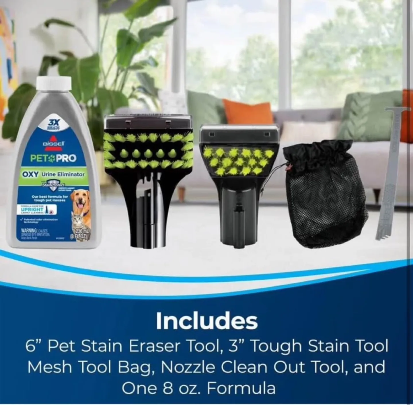 Bissell ProHeat 2X Revolution Pet Pro Carpet Cleaner image indicator(8)