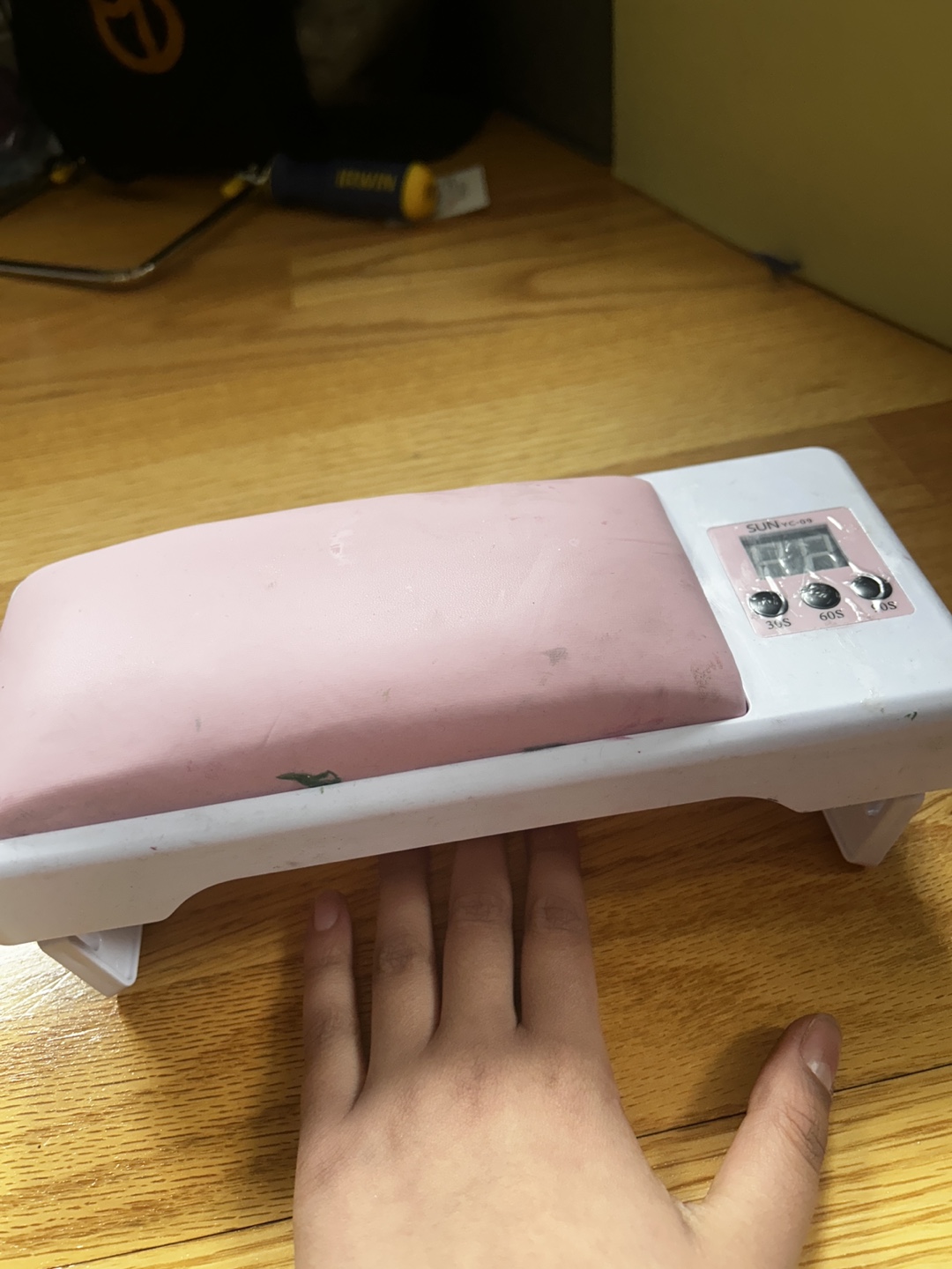 Pink and White UV Nail Lamp Dryer - photo 3