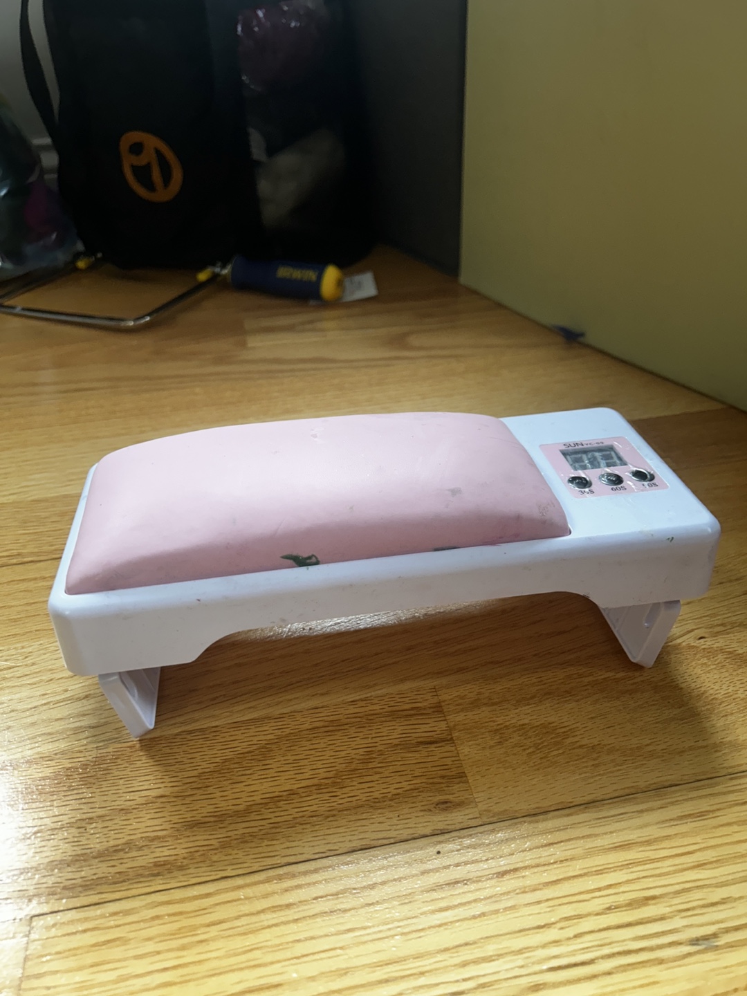 Pink and White UV Nail Lamp Dryer