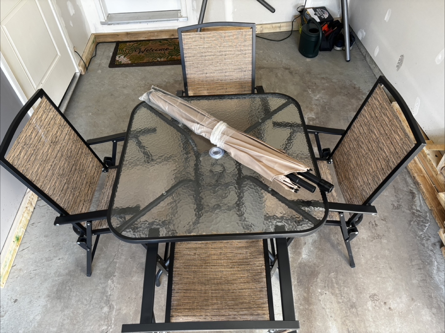 Patio full Set with Umbrella - photo 2