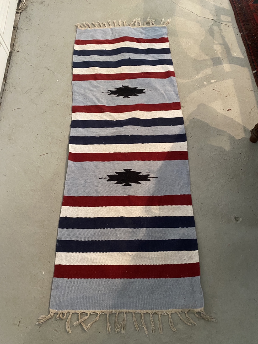 Hallway runner and gripper mat