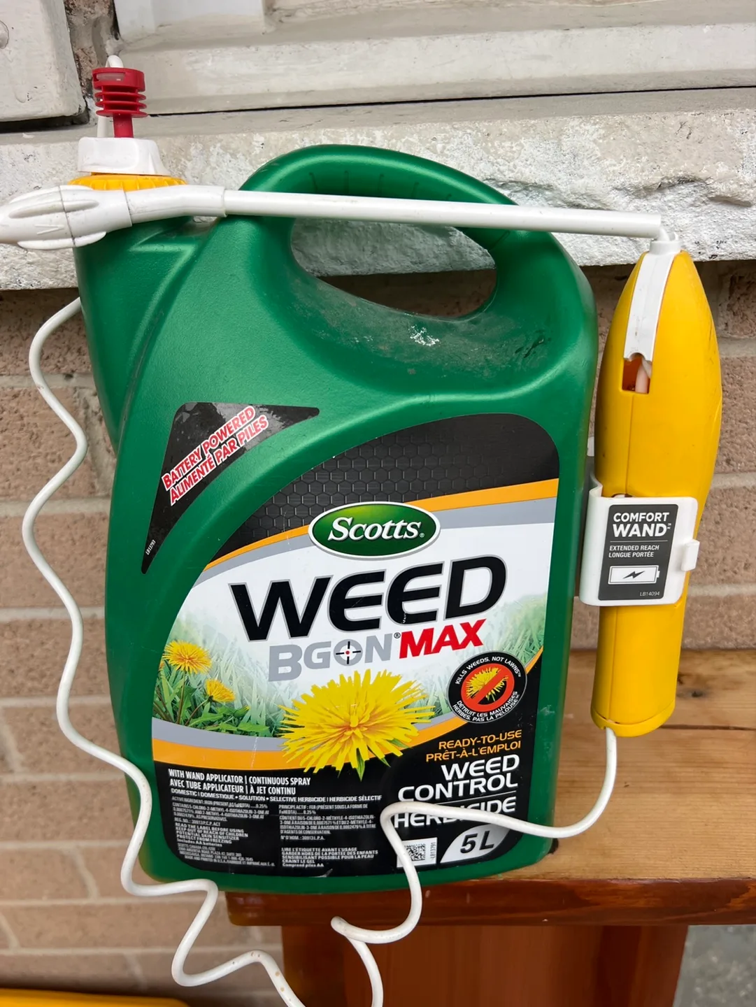Scotts Weed B Gon Max 5L Weed Control with Wand Applicator thumbnail